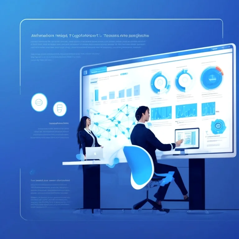 Team working on AI modeling